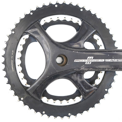Campagnolo Potenza 11 Crankset 172.5mm Crank Arms 53/39T 11 Speed Road Bike