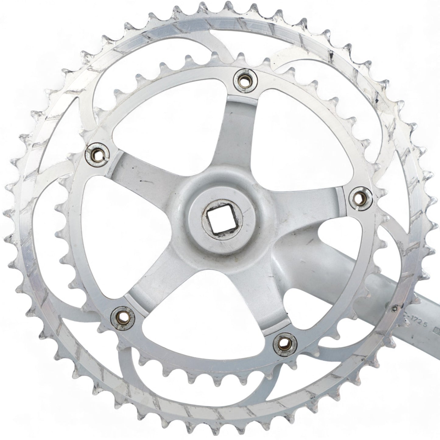 Campagnolo Double Crankset 172.5mm Crank Arms 52/39T Road Bike Cycling