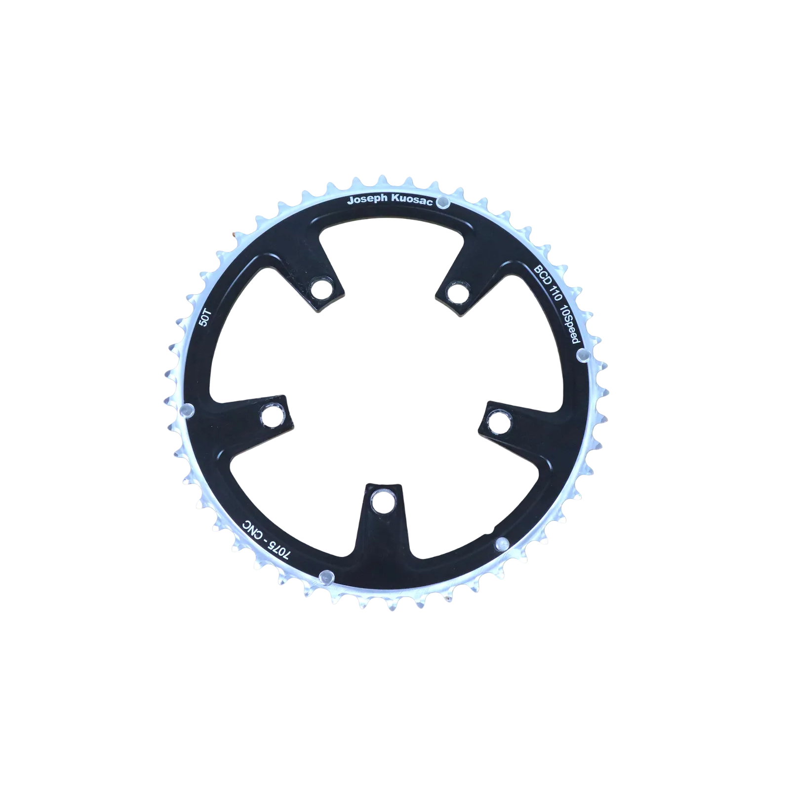 Joseph Kuosac 50T 110mm BCD 10 Speed 7075-CNC Chainring