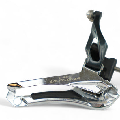 Shimano Dura-Ace FD-6800 Front Derailleur Silver Black 2x11-Speed Road Bike