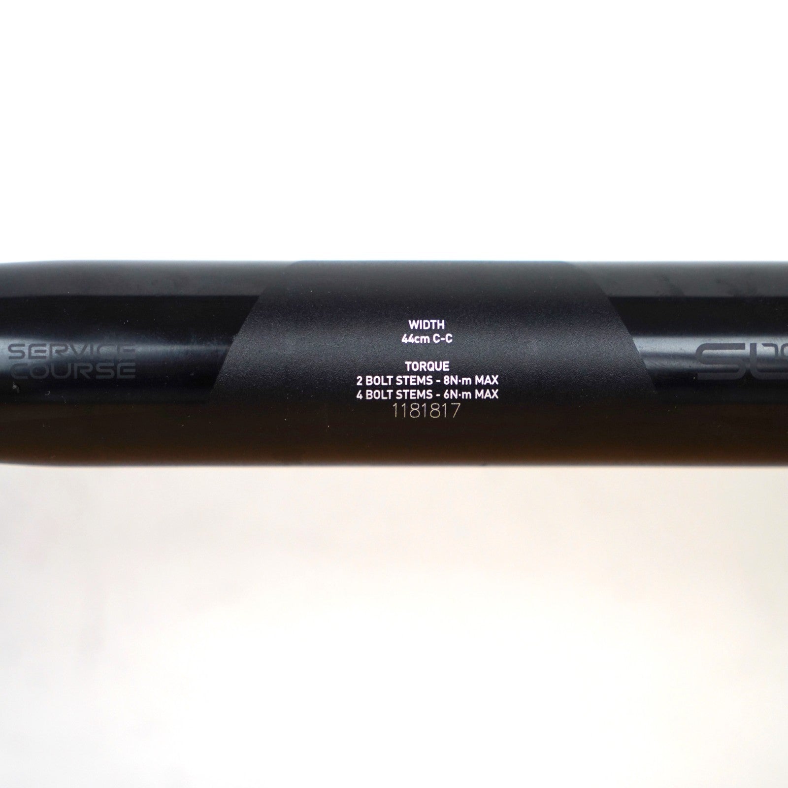 Zipp Service Course SL70 Handlebar Black Alloy 31.8mm Clamp 44cm Width C-C