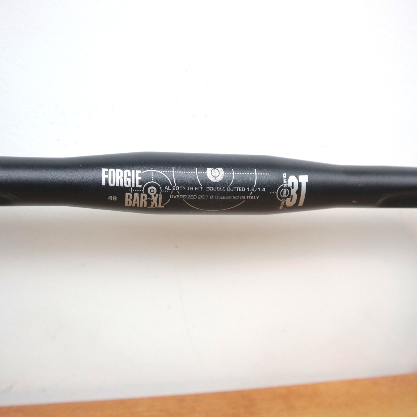 3T Forgie Bar XL Road Bike Handlebars 44cm 31.8mm Clamp Alloy Drop Bar