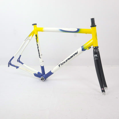 Tsunami Bikes 54cm Aluminum Road Bike Frame with Reynolds Ouzo Pro Fork