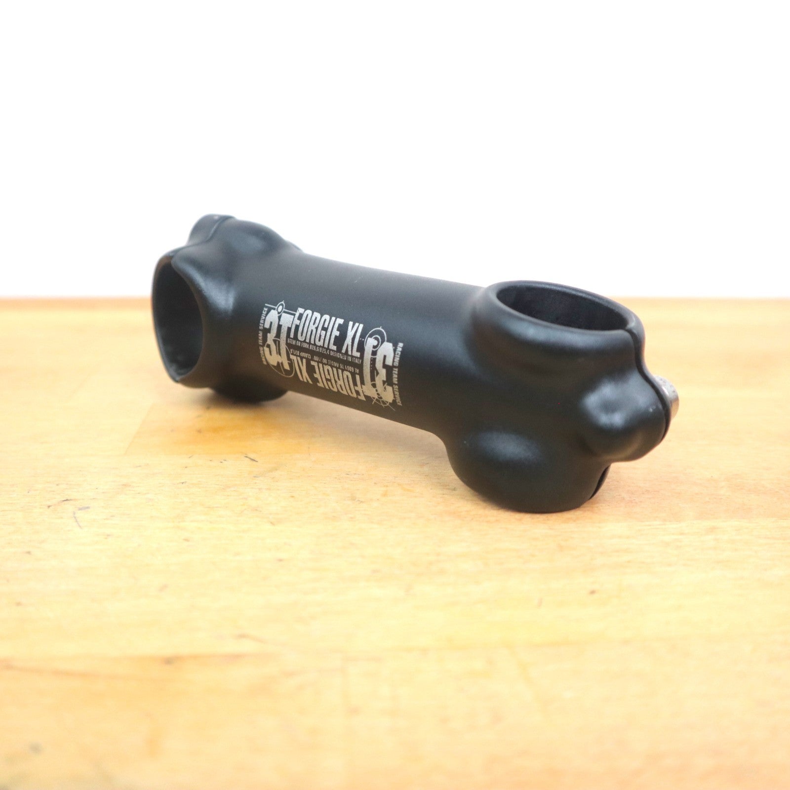 3T Forgie XL Stem 110mm Length 31.8mm Clamp 1 1/8 Steerer Black Road Bike