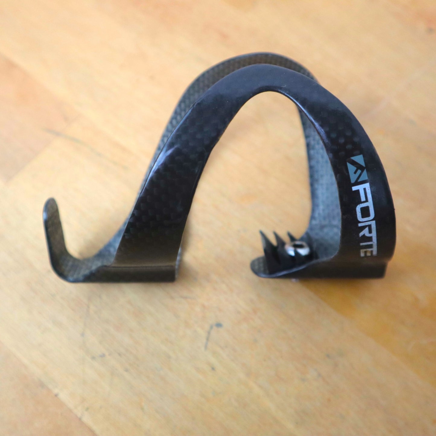 Forte Carbon Water Bottle Cage Black Road Bike Part (Set of 2)