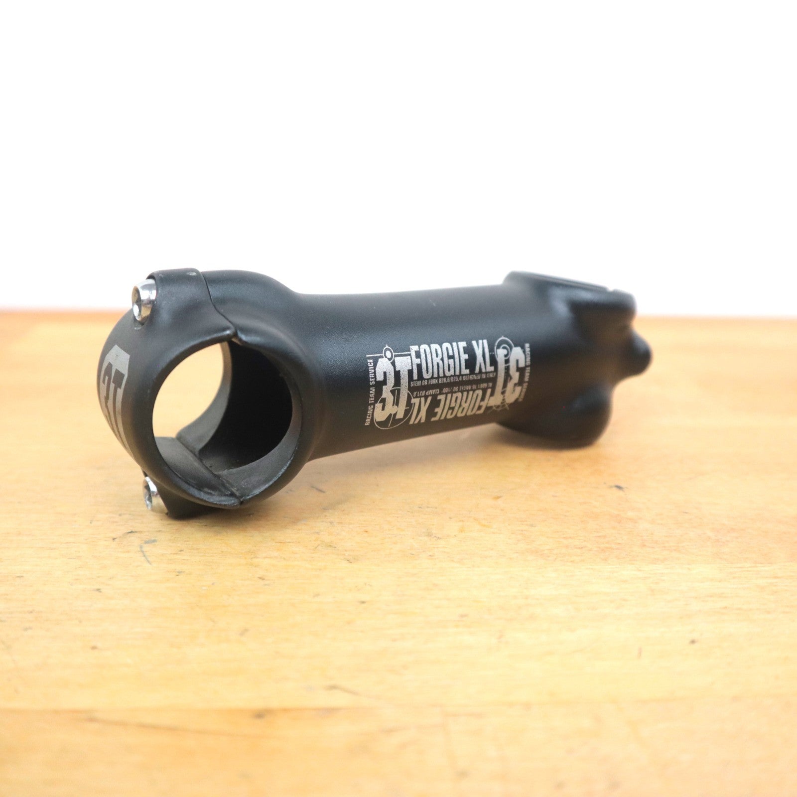 3T Forgie XL Stem 110mm Length 31.8mm Clamp 1 1/8 Steerer Black Road Bike