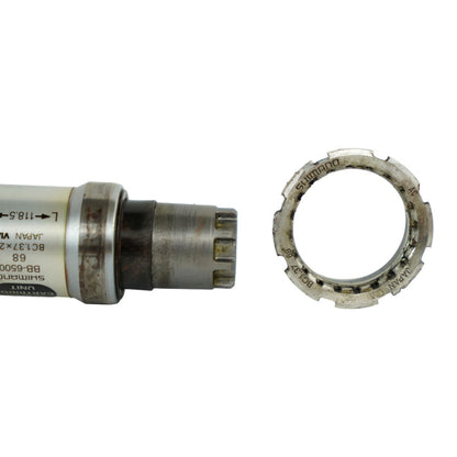 Shimano BB-6500 Bottom Bracket 68mm BC 1.37x24 Octalink Road Bike Part