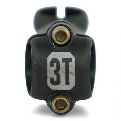 3T Forgie Stem Black 100mm Length 25.4mm Clamp Road Bike Part