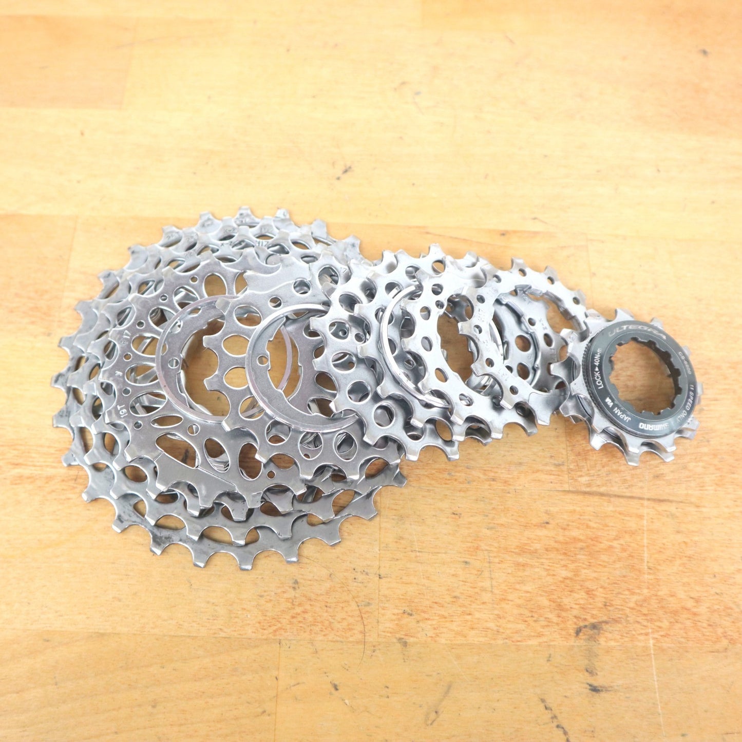 Sram 11 Speed Cassette 11-28T Silver with Shimano Lock Ring Road Bike Part