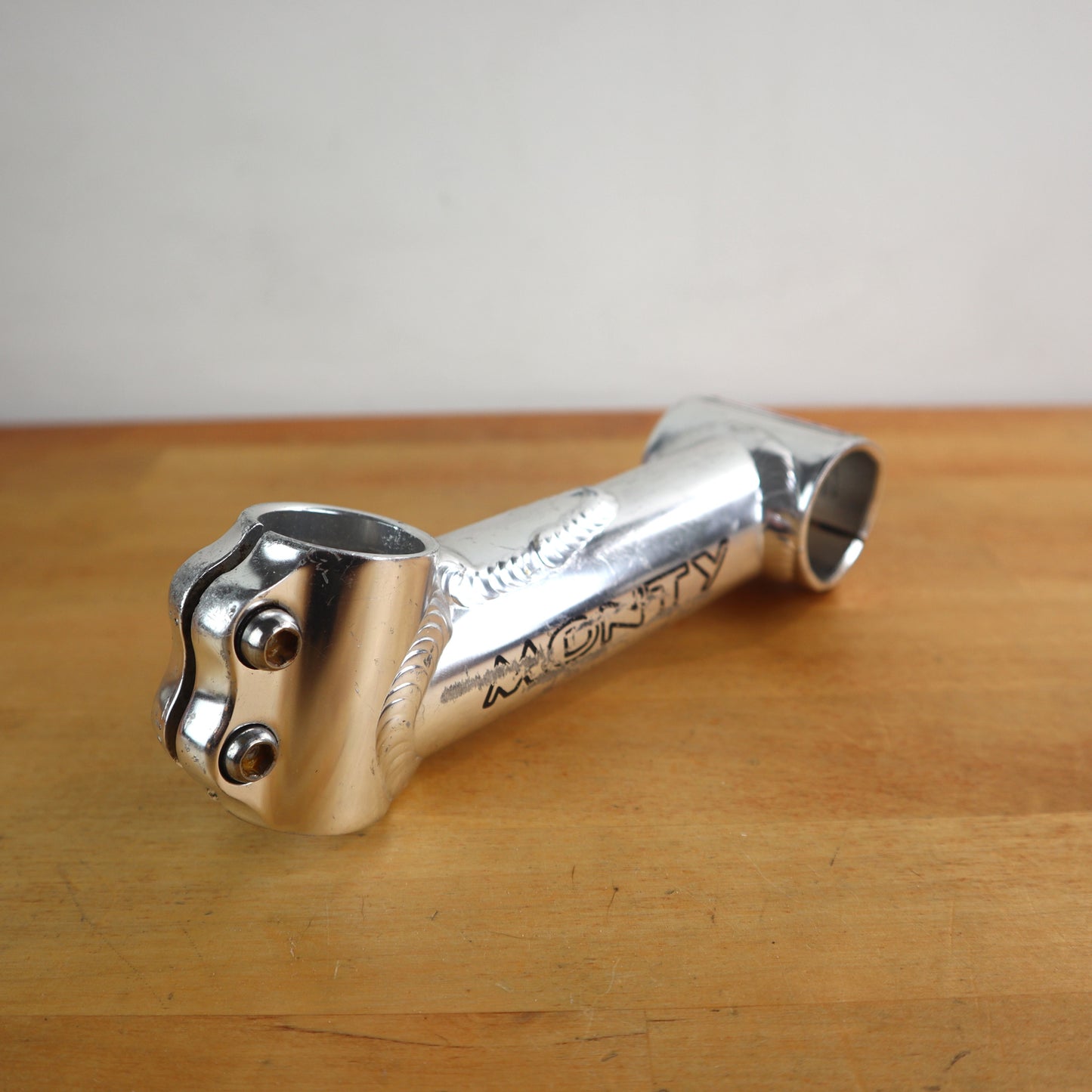 Vintage Monty 130mm 35mm Clamp Bike Stem