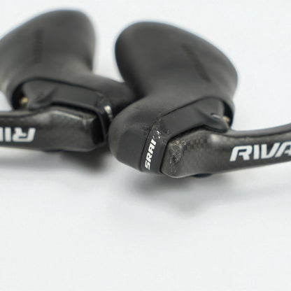 Sram Rival DoubleTap Shifter Set Black Carbon 2x10-Speed Road Bike