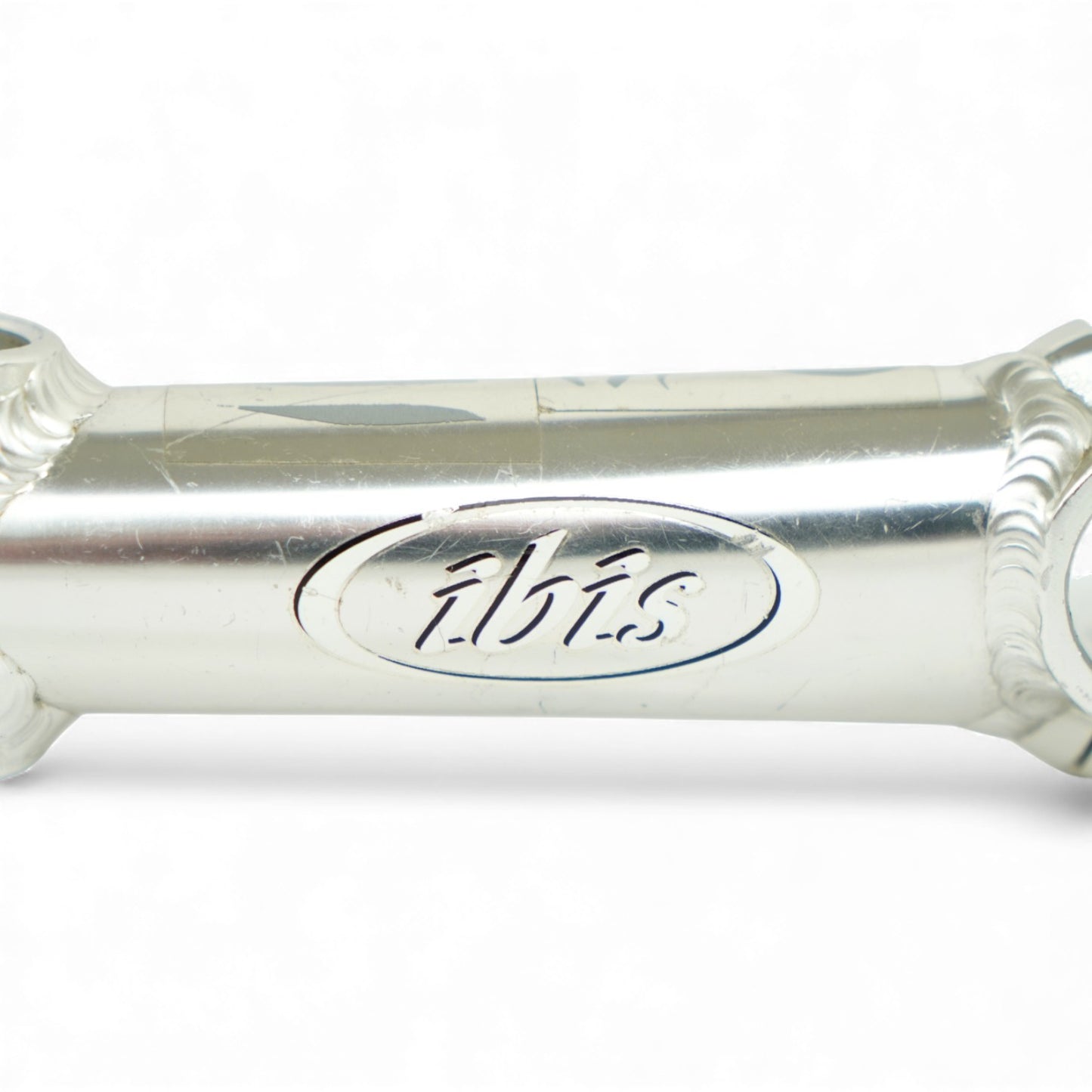 Ibis Silver Stem Alloy 130mm Length 25.4mm Clamp Road Bike Part
