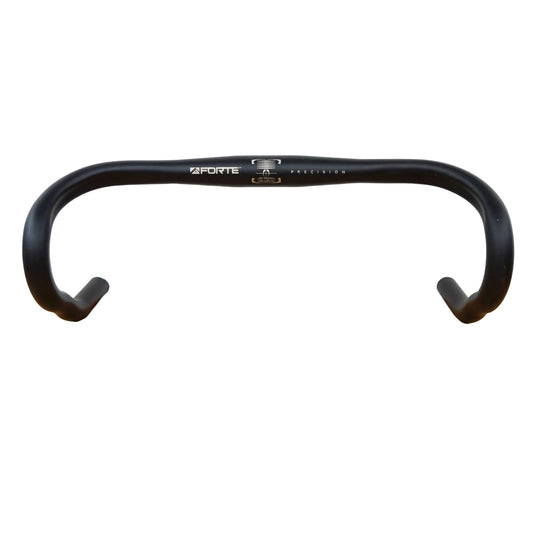 Forte Precision Handlebar Black Alloy 31.8mm Clamp 41cm Width Road Bike