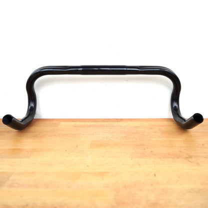 3T Q4EQ3 Handlebar Black 41cm Wide 26mm Diameter Road Bike Part
