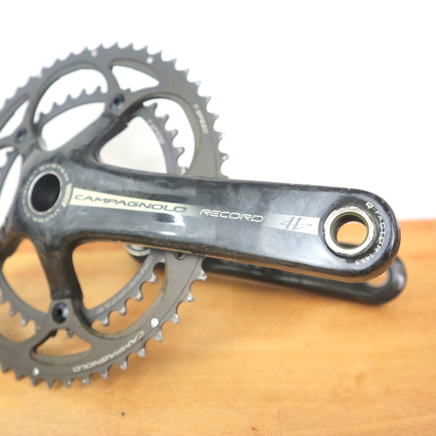 Campagnolo Record Ultra Torque 11-Speed Crankset 53/39T 172.5mm Chainrings
