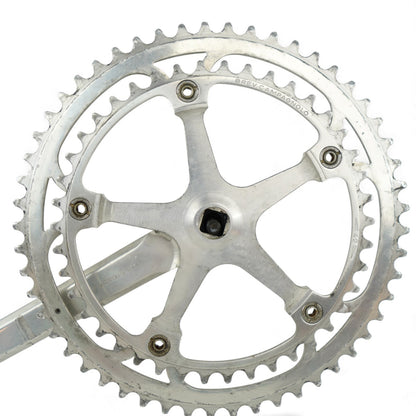 Campagnolo Strada Crankset 172.5mm 53/42T Vintage Road Bike with Dustcaps