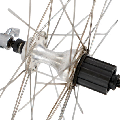 Campagnolo Omicron 6061 700c Rim Brake Clincher Wheelset Stand QR Axle Road Bike