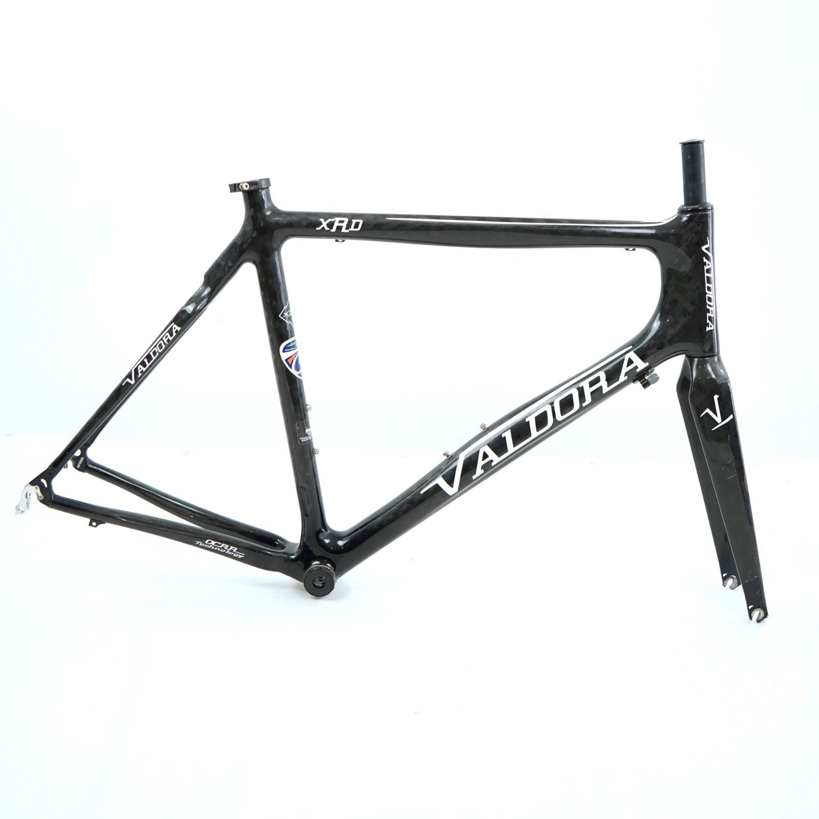 Valdora XRD Road Bike Frameset 56cm Black Carbon English Threaded BB Rim Brake