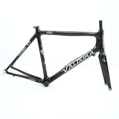 Valdora XRD Road Bike Frameset 56cm Black Carbon English Threaded BB Rim Brake