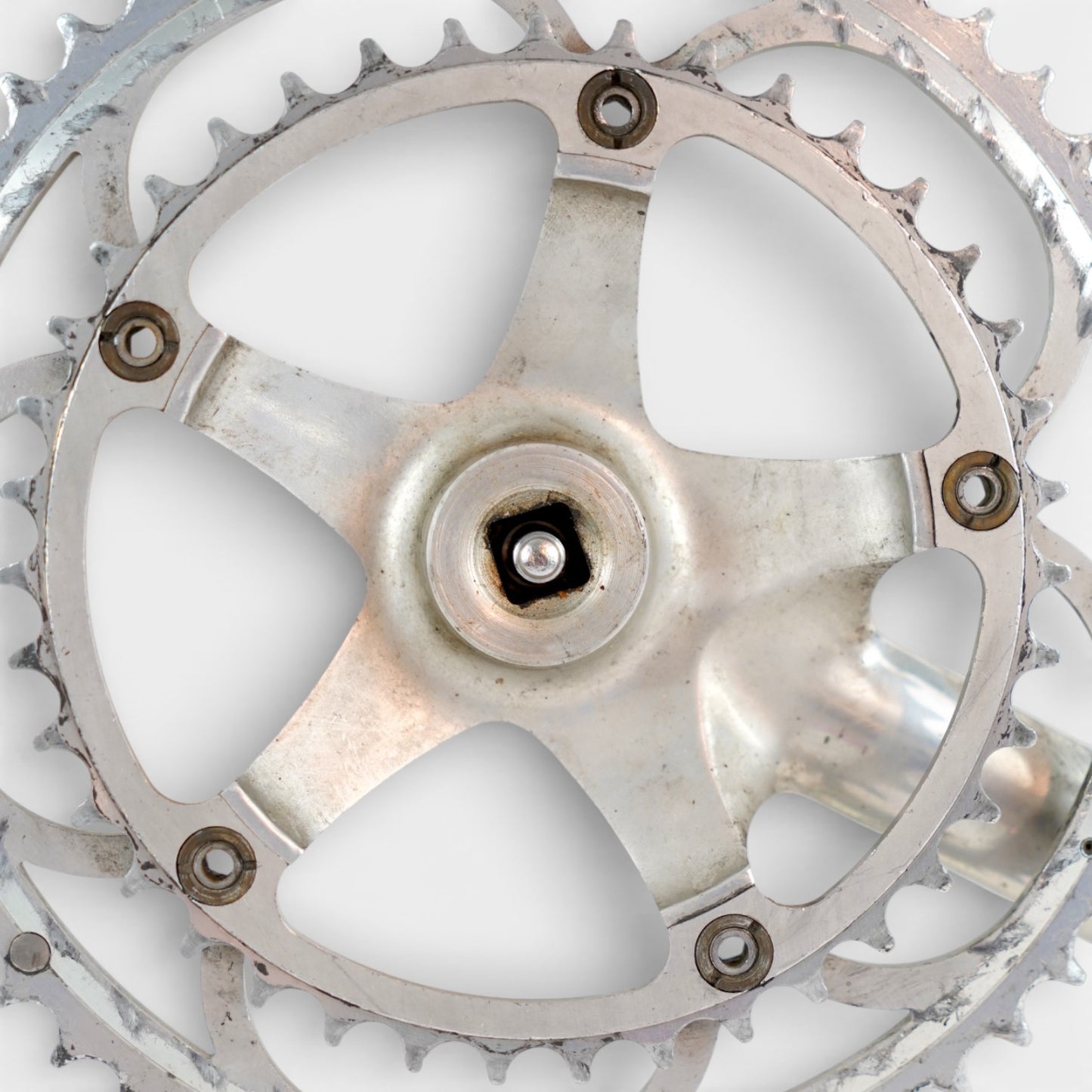 Campagnolo Square Taper Crankset 172.5mm Crank Arms 53/39T 9/16"x20