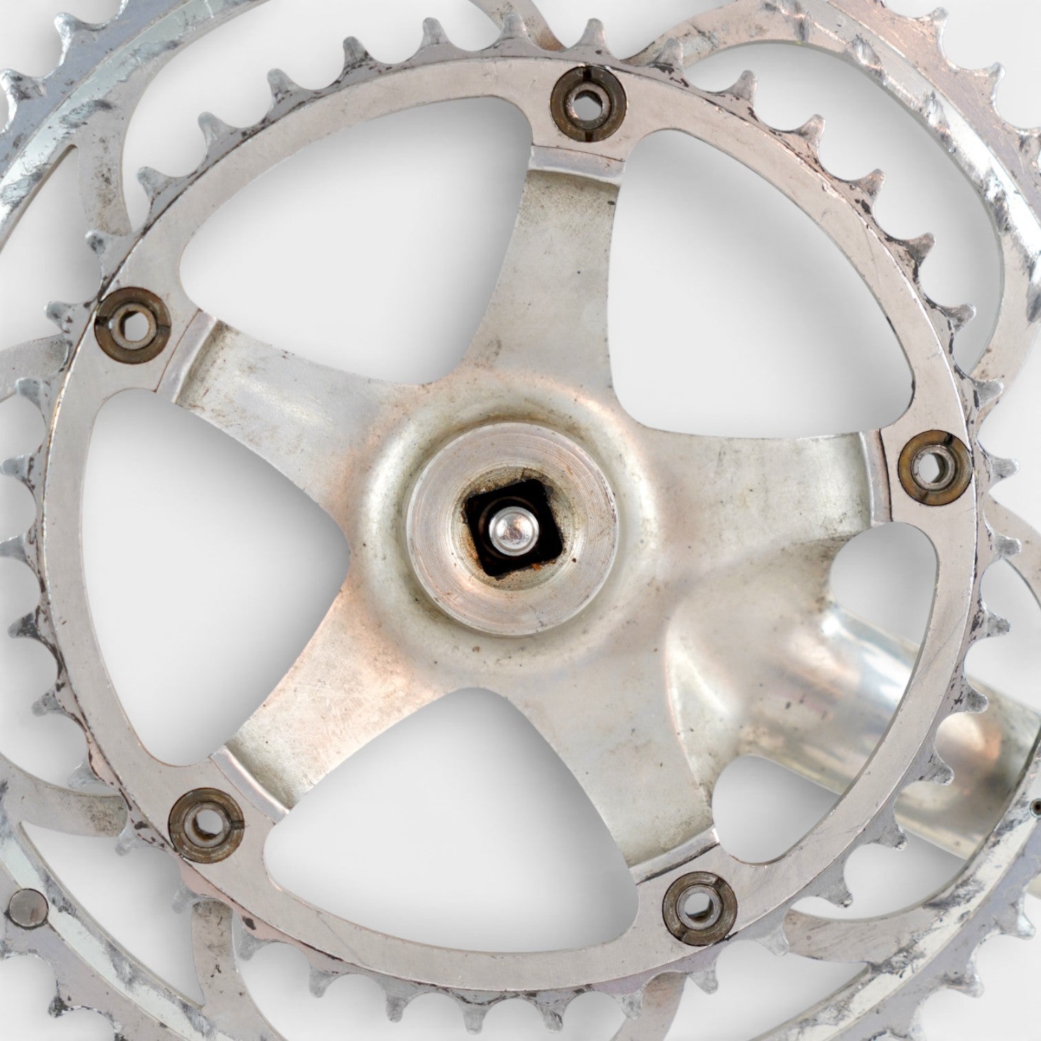 Campagnolo Square Taper Crankset 172.5mm Crank Arms 53/39T 9/16"x20