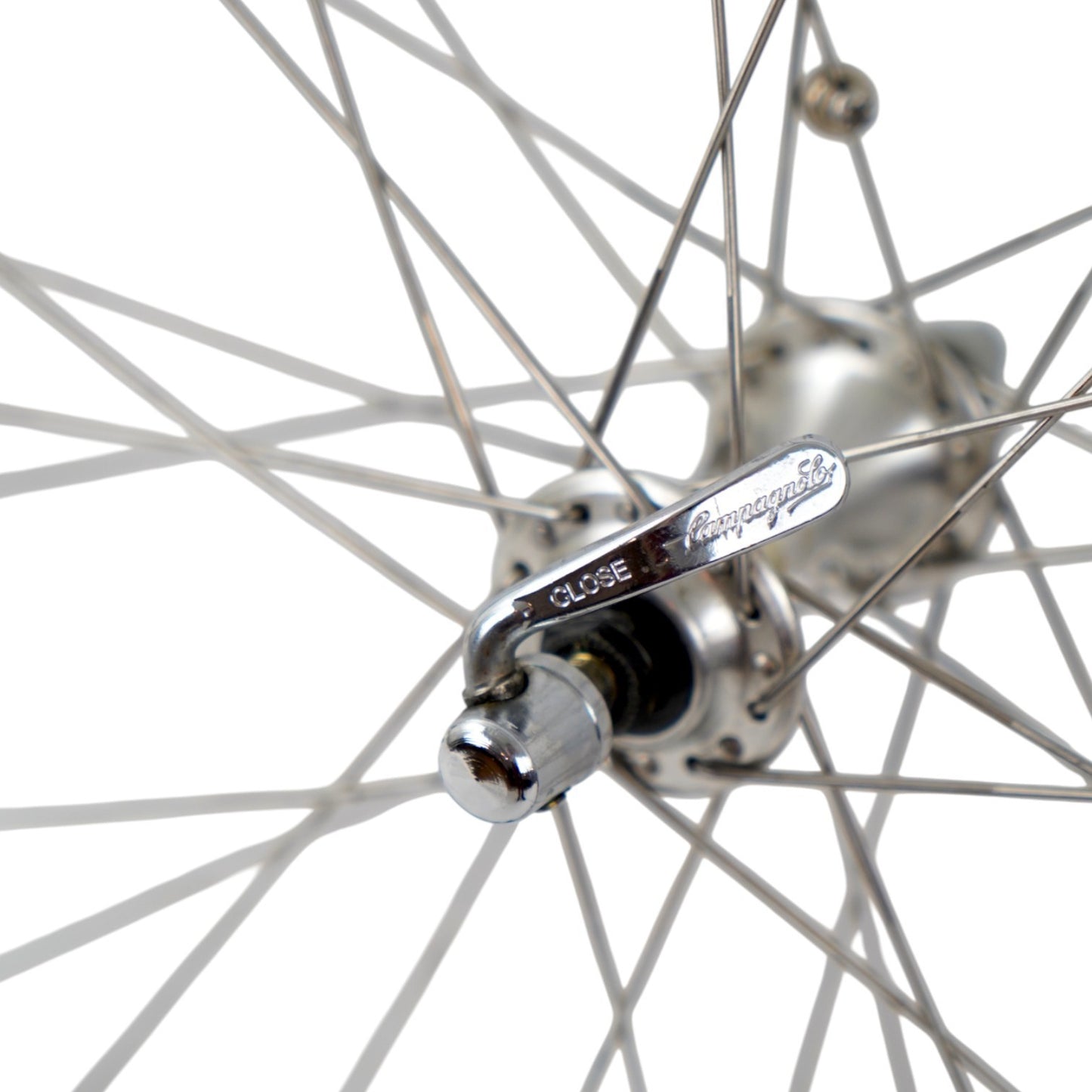 Campagnolo Omicron 6061 700c Rim Brake Clincher Wheelset Stand QR Axle Road Bike