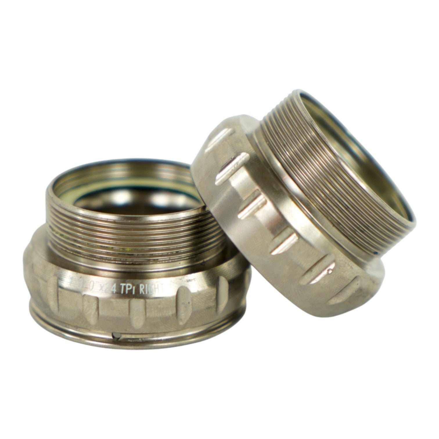 1.37x24 TPI Bottom Bracket Cups Only Road Bikes Parts (Set of 2)
