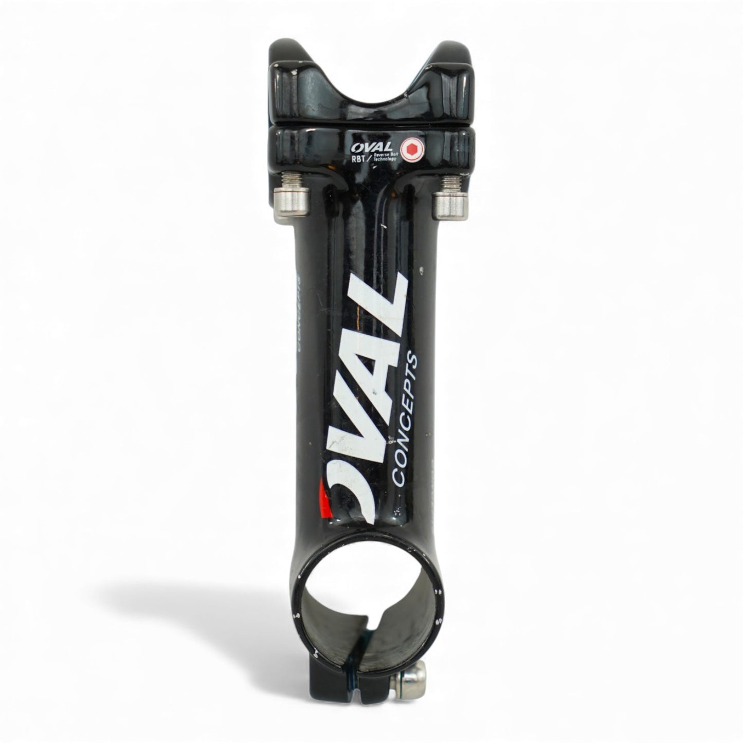 Oval Concepts Stem Black 100mm Length 31.8mm Clamp Road Cycling Part