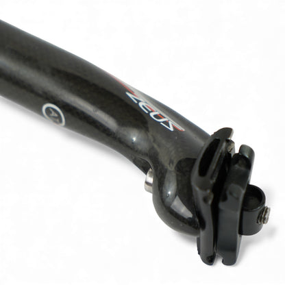 Zeus Cat III Carbon Seatpost 31.6mm Dia x 350mm Length Road Bike