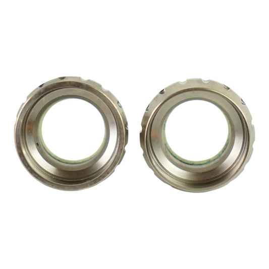 1.37x24 TPI Bottom Bracket Cups Only Road Bikes Parts (Set of 2)
