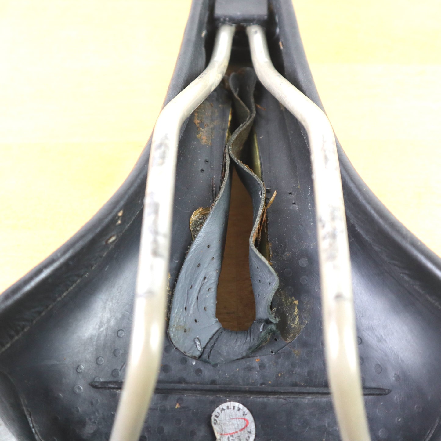 Terry Comfort Saddle 165mm 410g Made in Italy Black