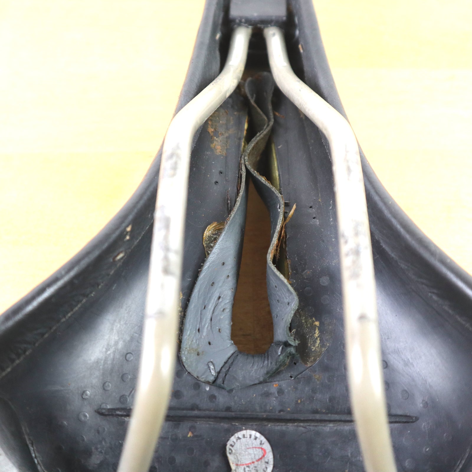 Terry Comfort Saddle 165mm 410g Made in Italy Black