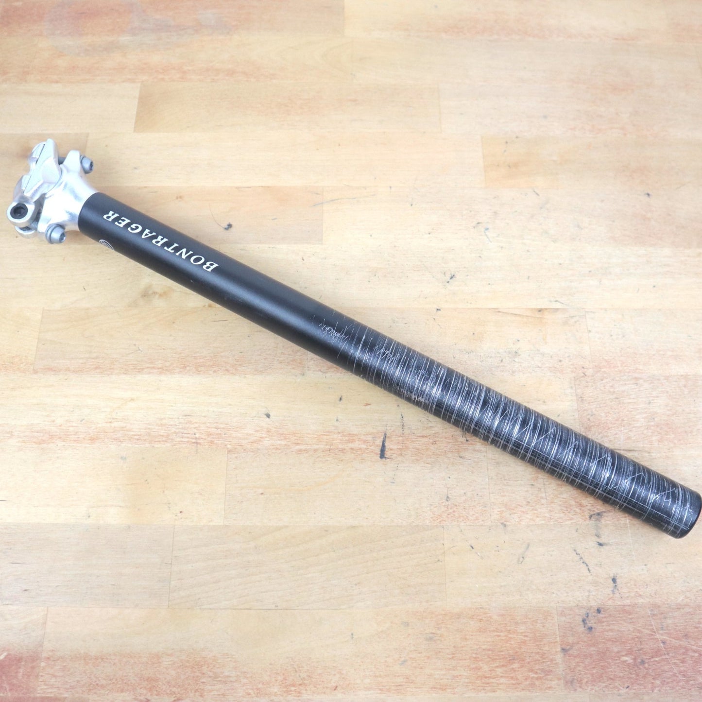 Bontrager Select Aluminum Seatpost 27.2mm 400mm Length Black Road Bike