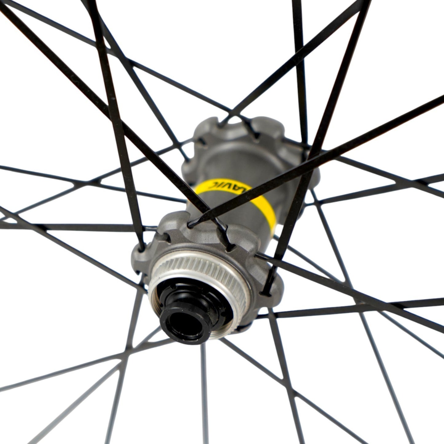 Mavic Ksyrium Elite UST 700c Disc Brake Tubular Front Wheel Thru Axle Road Bike