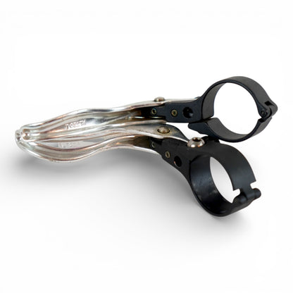 Short Pull Brake Levers Silver Black Left & Right Road Cycling Part