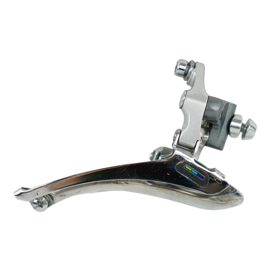 Shimano 600 FD-6401 Front Derailleur Silver 8-Speed Road Bike Part