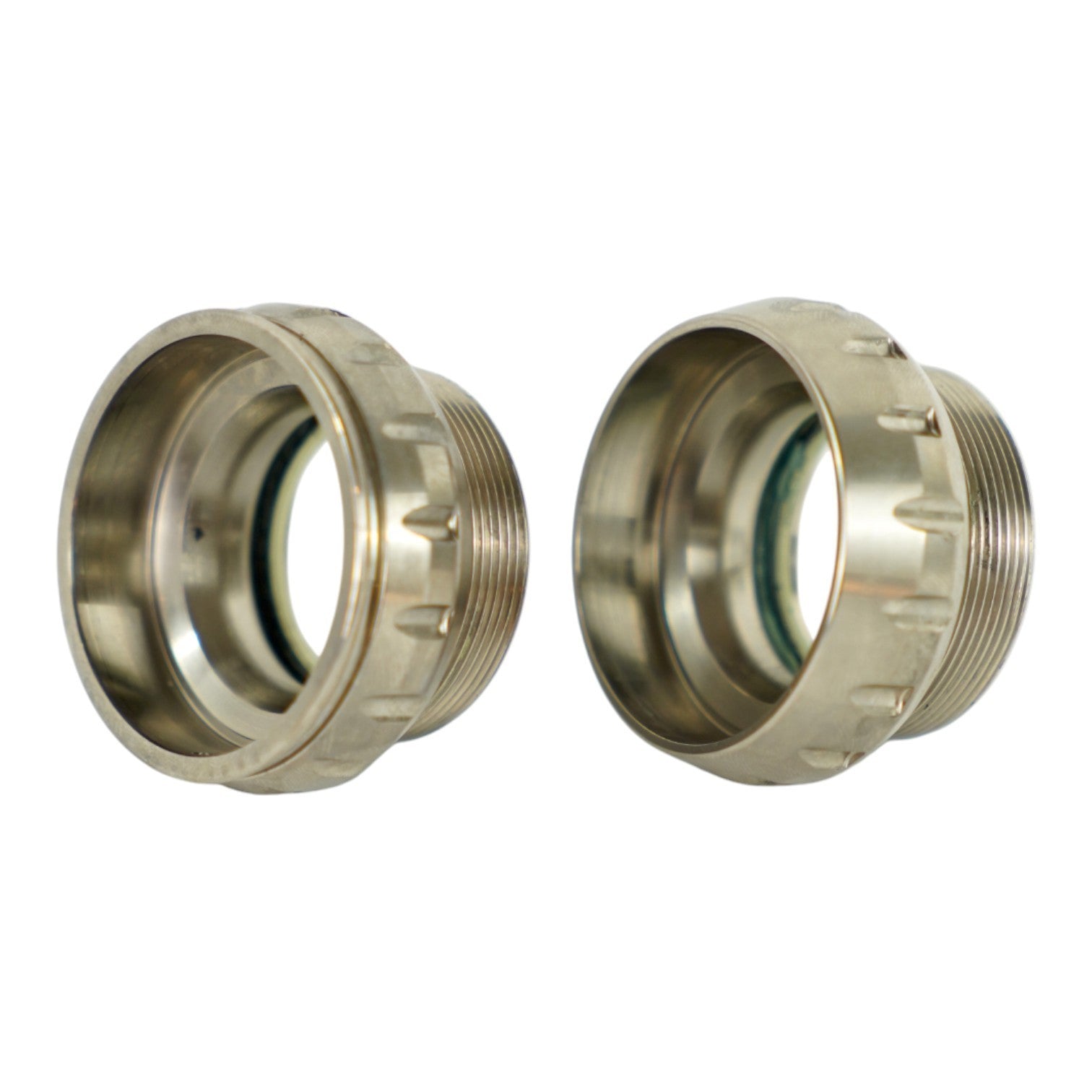 1.37x24 TPI Bottom Bracket Cups Only Road Bikes Parts (Set of 2)