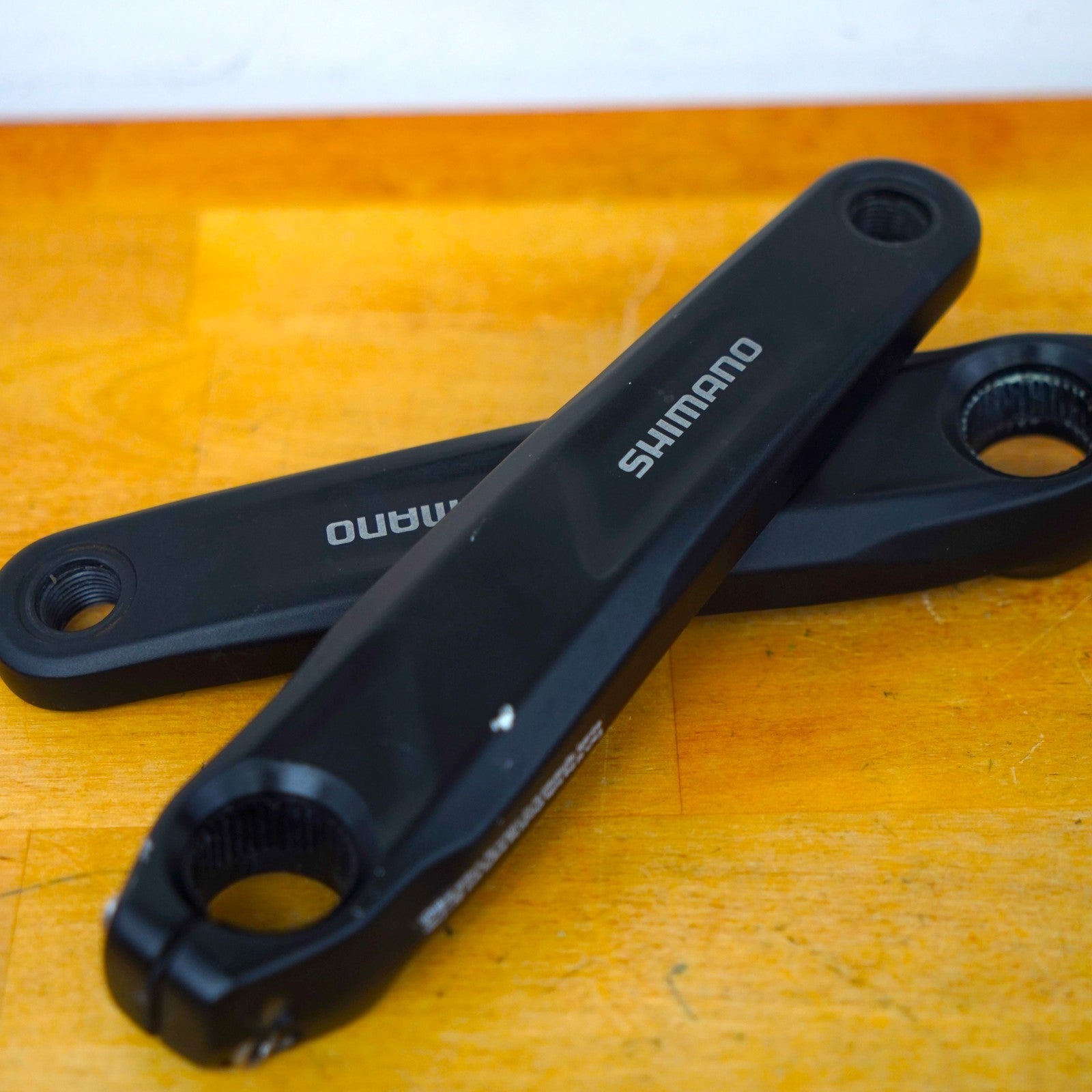 Shimano FC-EM600 E-Bike Crank Arms Black 165mm Length Road Bike Part