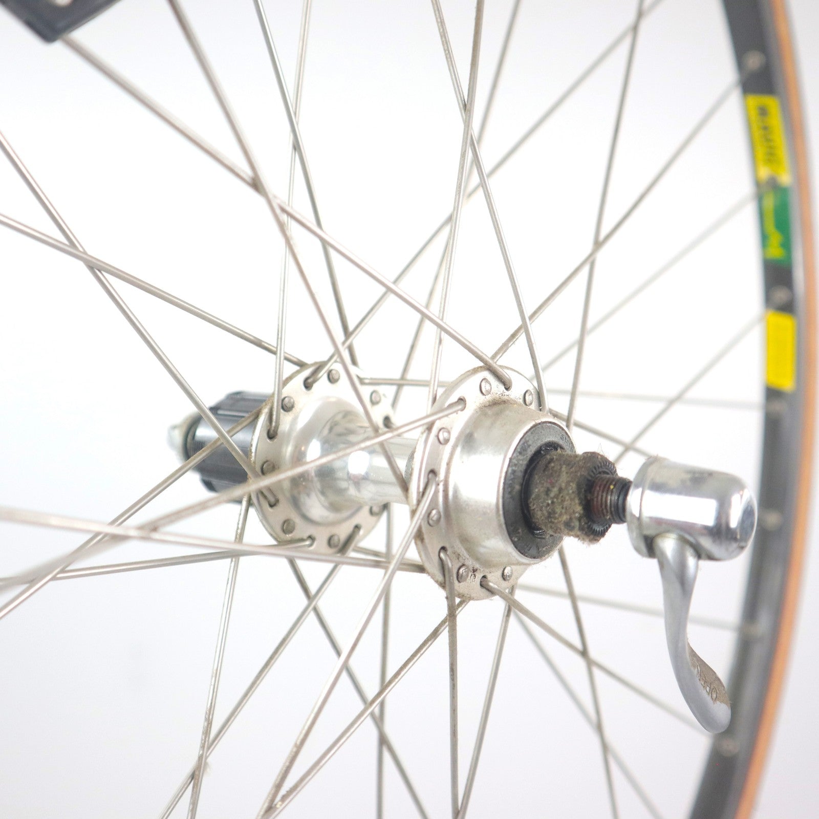 Mavic MA40 Clincher Vintage Rim Brake Road Bike 700c Wheelset Shimano 600 Hubs