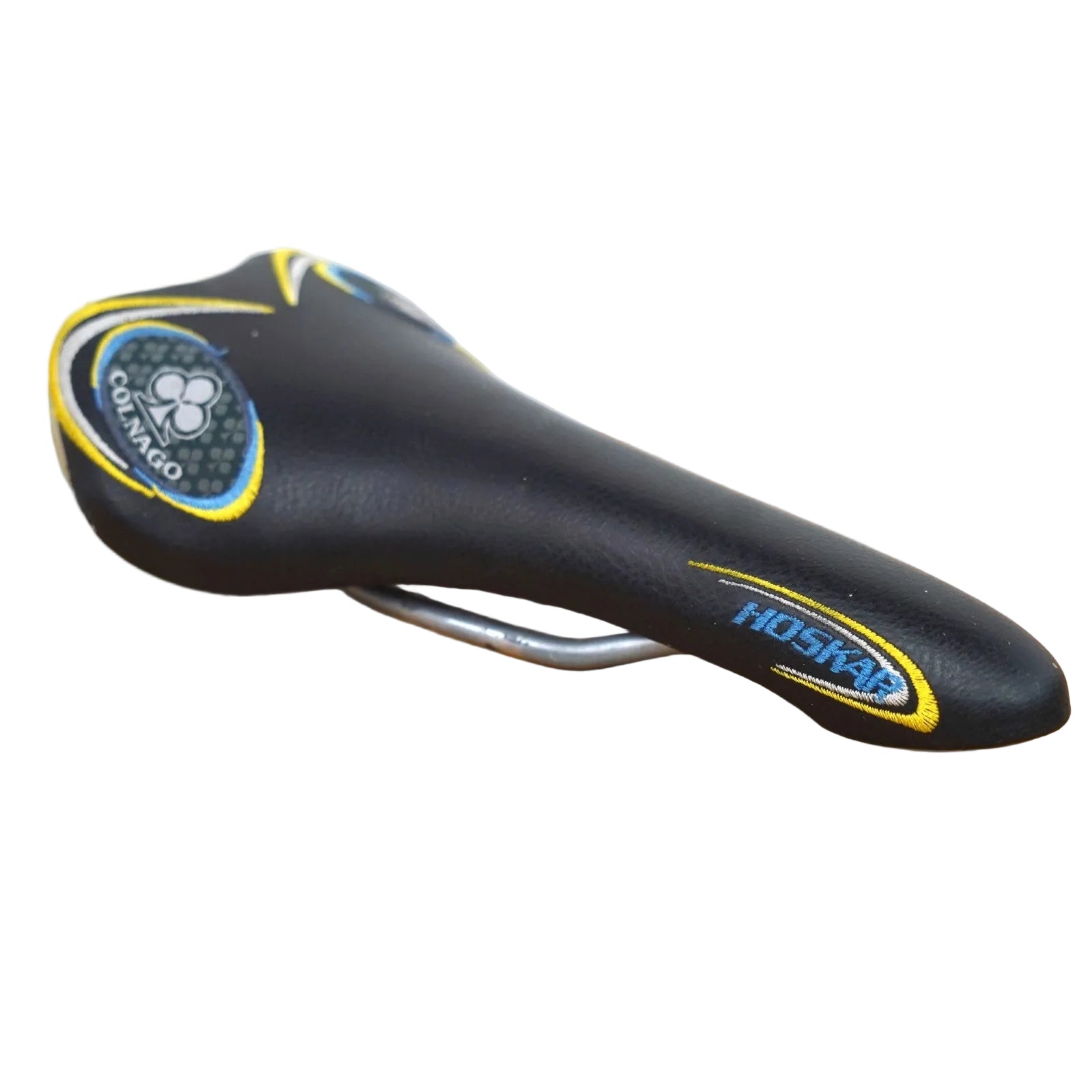 Selle San Marco Colnago Hoskar Saddle Embroidered Black Road Bikes Seat
