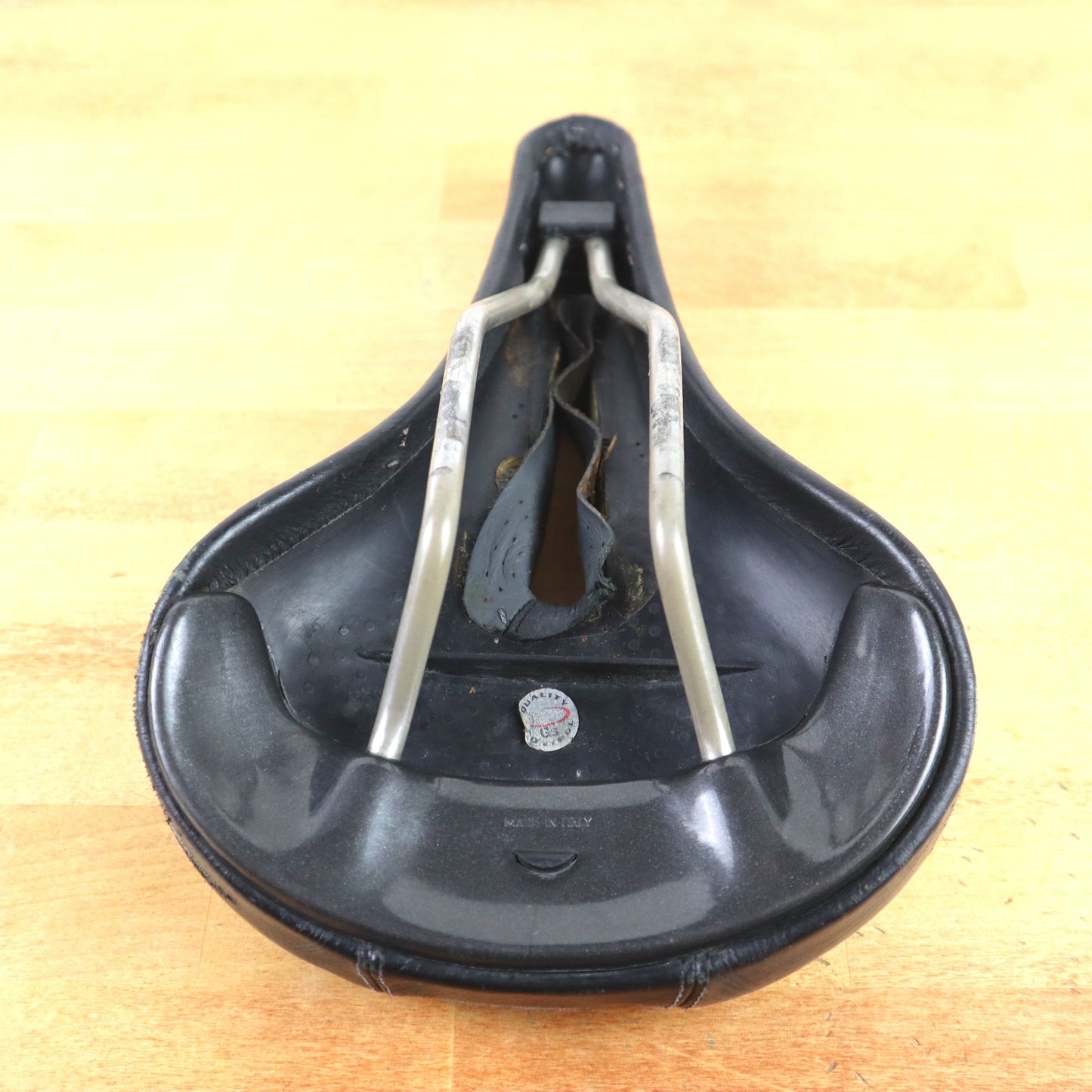Terry Comfort Saddle 165mm 410g Made in Italy Black