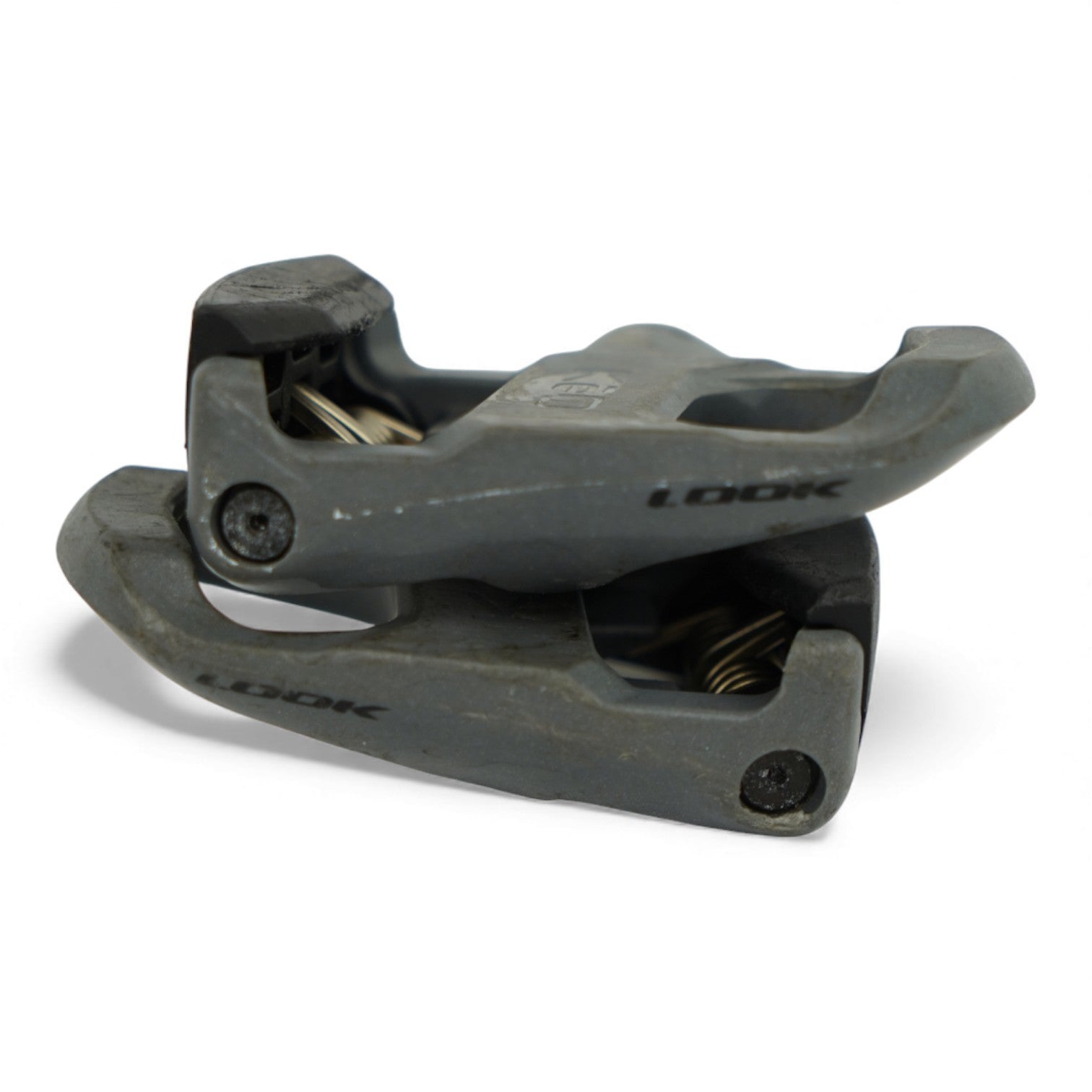 Look Keo Easy Clipless Pedals Gray Black Road Cycling Part