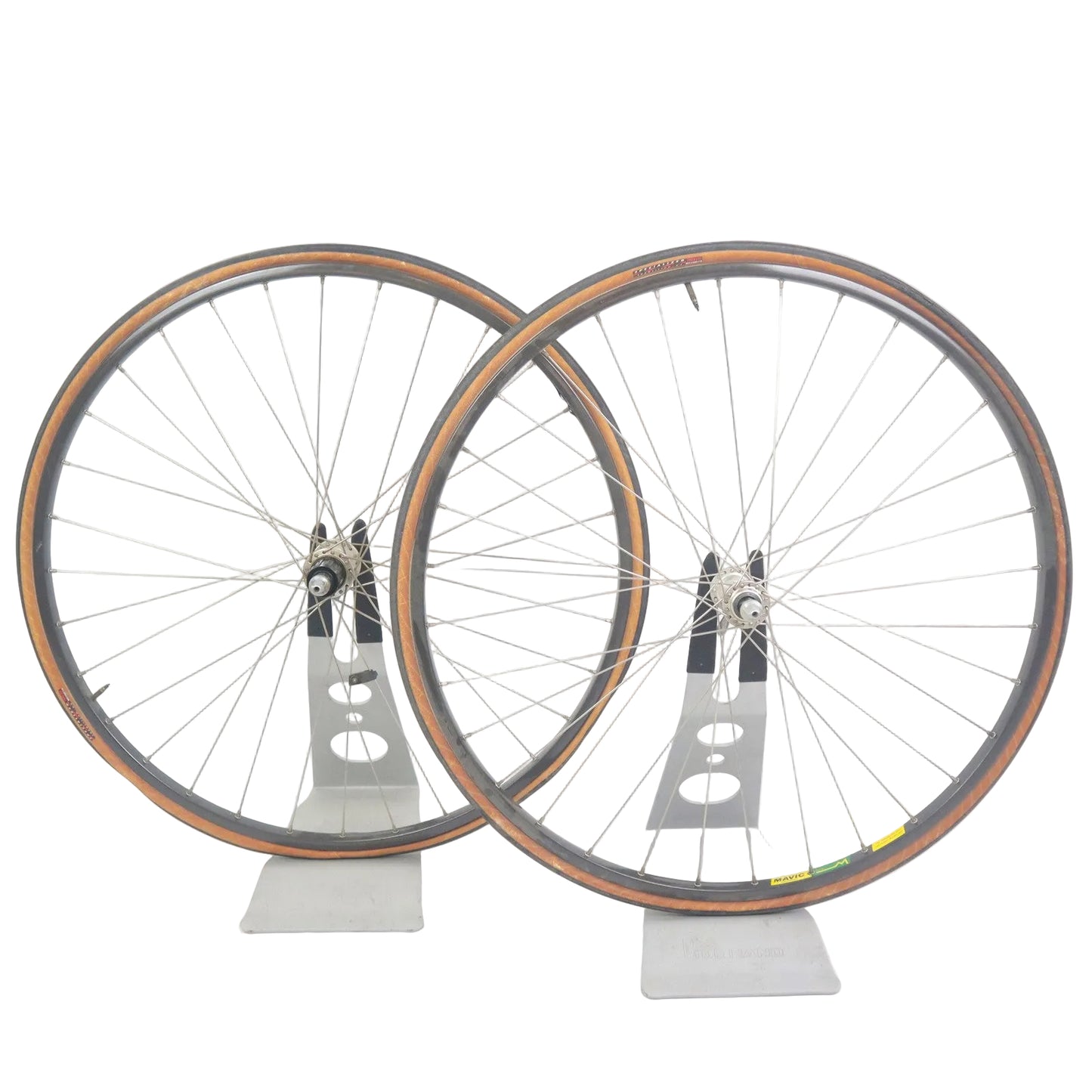 Mavic MA40 Clincher Vintage Rim Brake Road Bike 700c Wheelset Shimano 600 Hubs