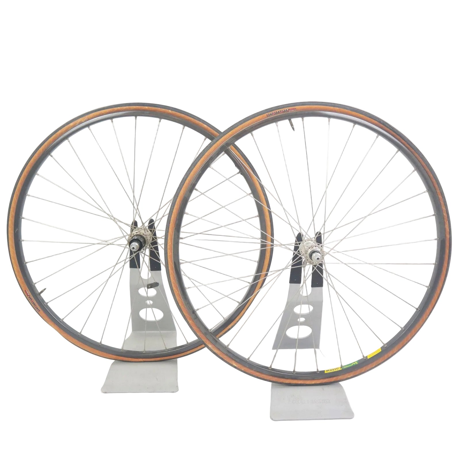 Mavic MA40 Clincher Vintage Rim Brake Road Bike 700c Wheelset Shimano 600 Hubs