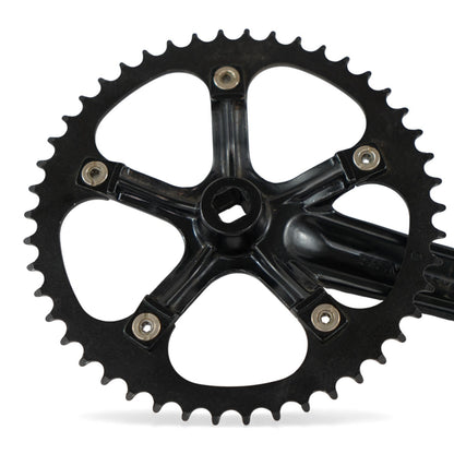 RPM CFJ/CFM Square Taper Crankset Black 175mm Length with Bolts