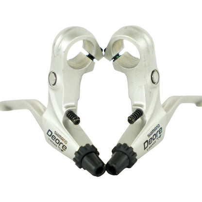 Shimano Deore BL-M511 V-Brake Levers Silver Linear Pull Mountain Bike Part