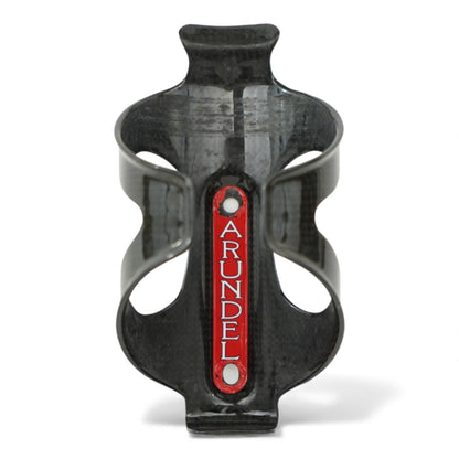 Arundel Dave-O Carbon Water Bottle Cage Red & Black Lightweight