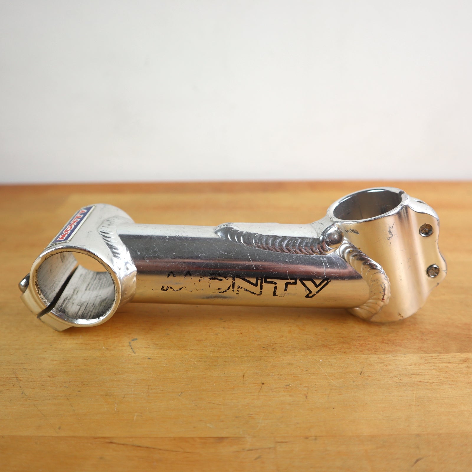 Vintage Monty 130mm 35mm Clamp Bike Stem