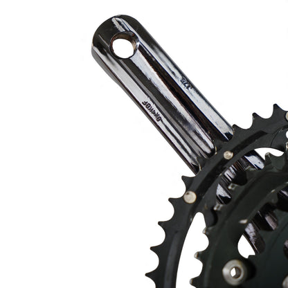 Bontrager Giga X Pipe Triple Crankset 52/42/30T 175mm Crank Arms 7050 Aluminum