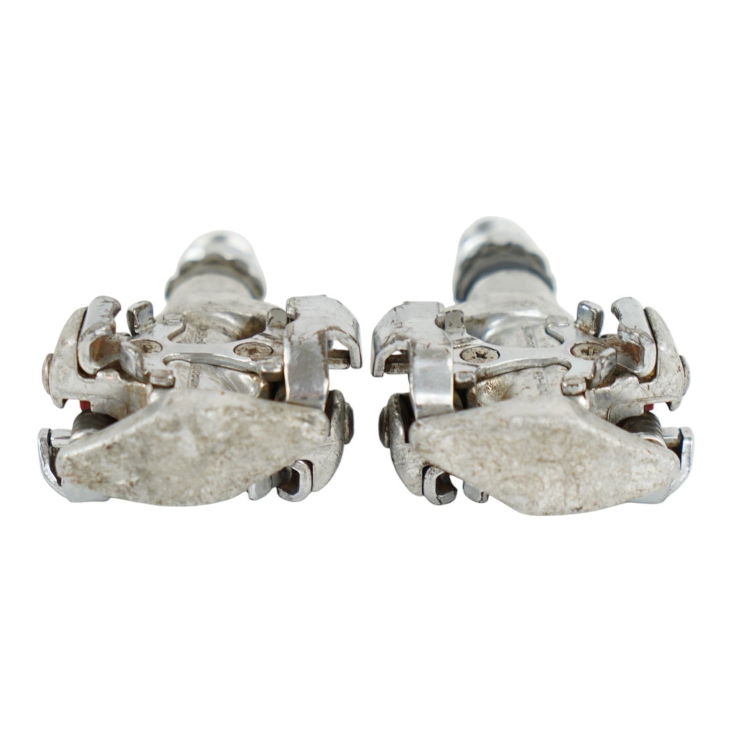 Shimano PD-M747 Clipless Pedals Silver Aluminium Dual-Sided Mountain Bike